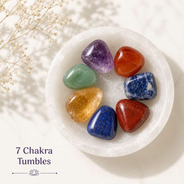 Tumble Kit for 7 Chakra & Health
