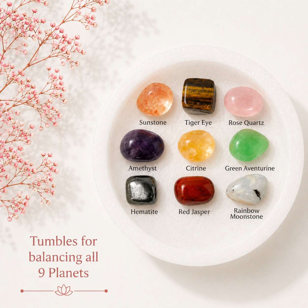 Tumble Kit for Balancing of 9 Planets