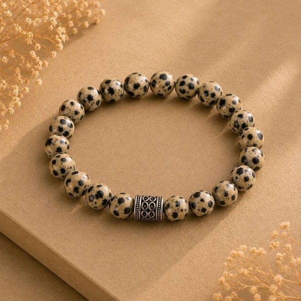 Dalmatian Jasper Bracelet
