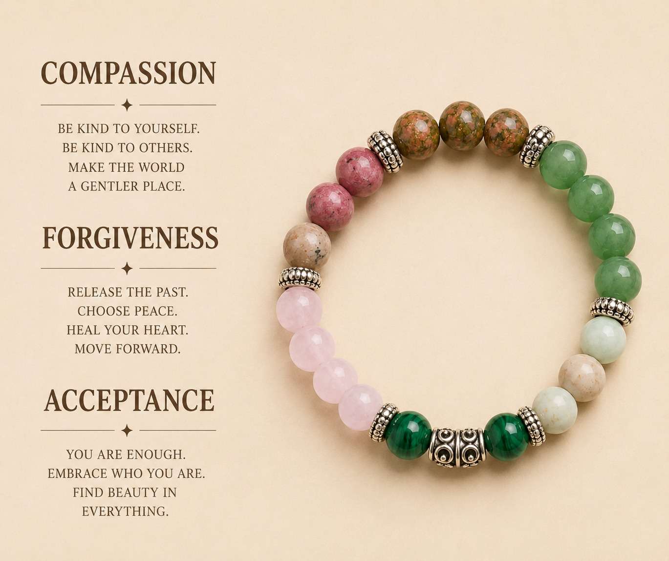 Heart Chakra Bracelet - Image 3