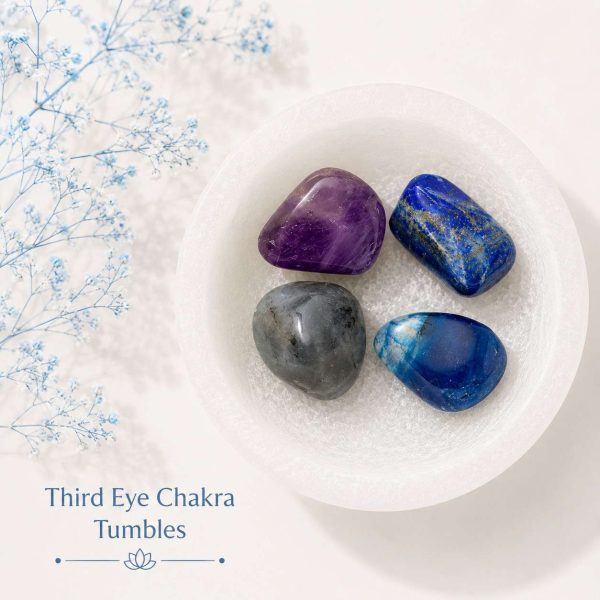 Tumble Kit for Third Eye Chakra & Intuition