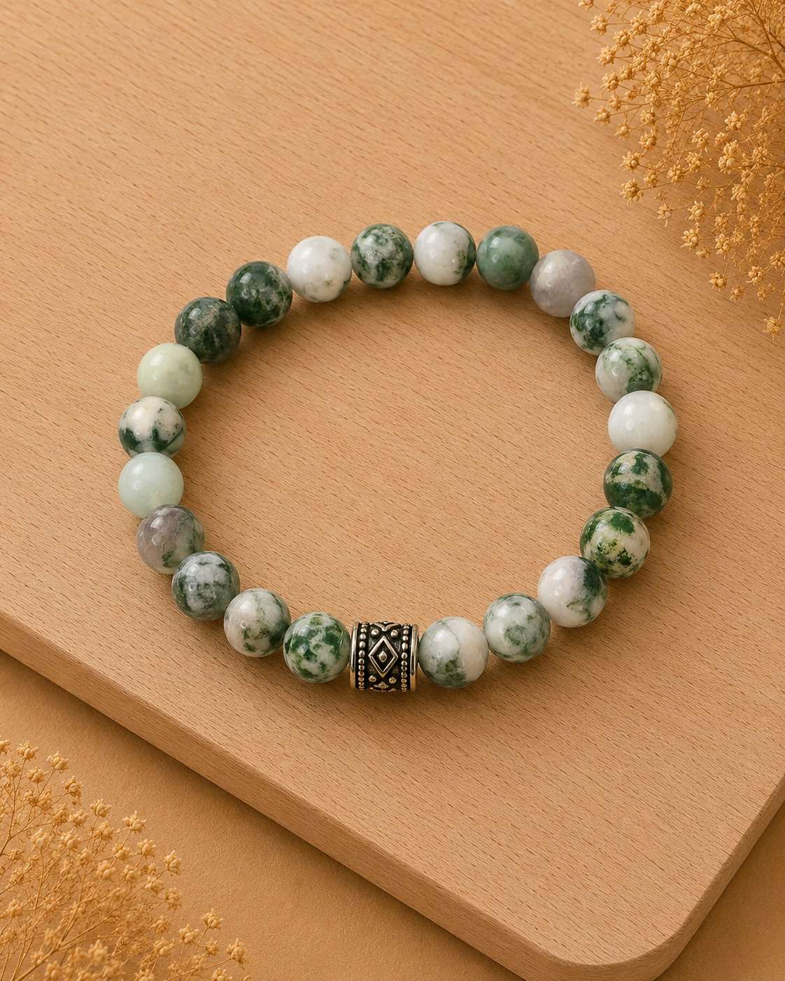 Tree Agate Bracelet
