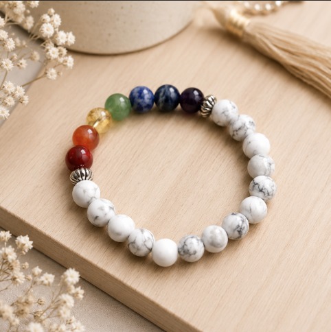 7 Chakra with Howlite