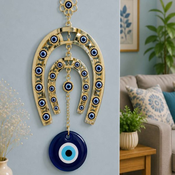 Feng Shui Evil Eye Wall Hanging - Horse Shoe 2