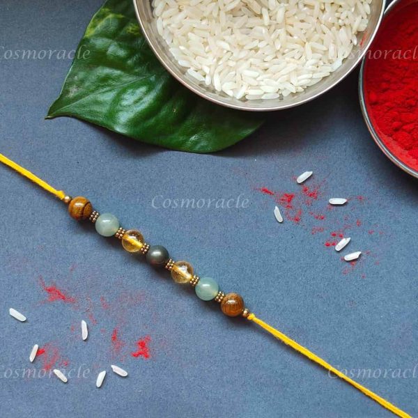 Abundance and Prosperity Crystal Rakhi