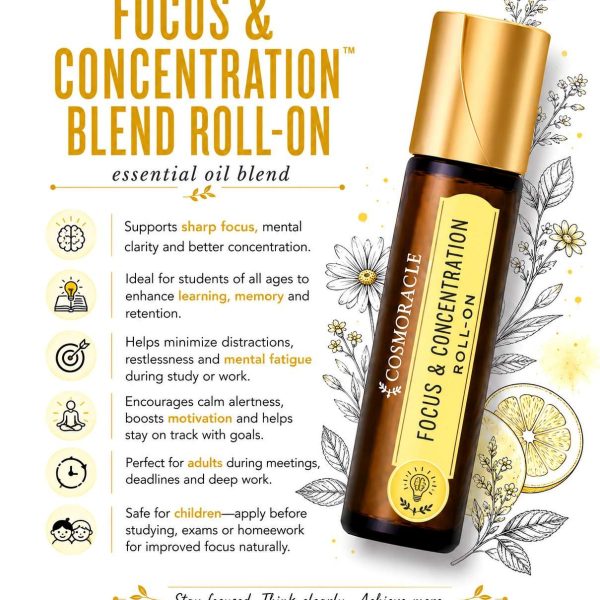Focus & Concentration Blend Roll-On
