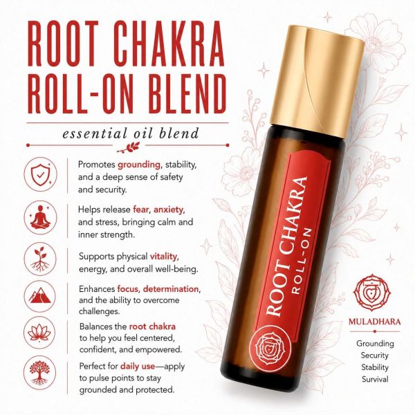 Root Chakra Roll-On (Muladhara)