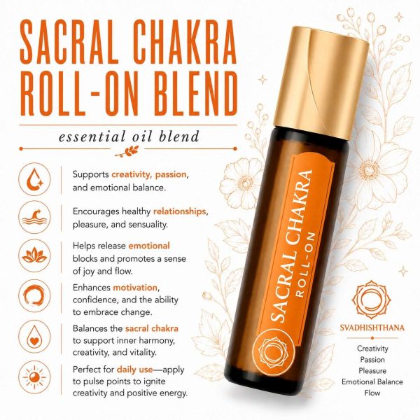 Sacral Chakra Roll-On (Svadhisthana)